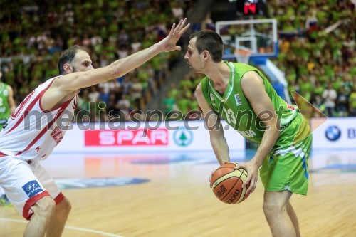 Viktor Sanikidze, košarkar; Domen Lorbek, košarkar