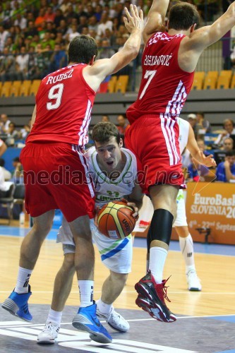 Damjan Rudež, košarkar; Goran Dragić, košarkar; Bojan Bogdanović, košarkar 