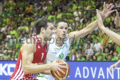 Bojan Bogdanovič, hrvaški košarkar; Boštjan Nachbar, slovenski košarkar