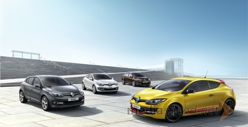 Modeli Megane prevzemajo oblikovne poteze družine Renault