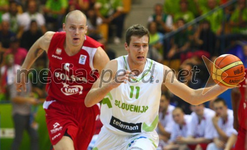 Maciej Lampe, poljski košarkar; Goran Dragic , slovenski košarkar