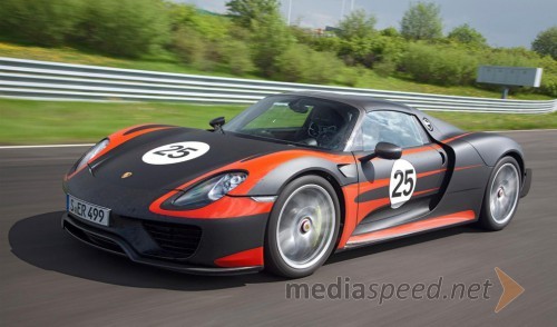 Porsche 918 Spyder, svetovna premiera na IAA 2013