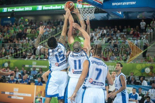 Georgios Printezis, košarkar; Gašper Vidmar, košarkar; Vassilis Kavvadas, košarkar; Vassilis Spanoulis, košarkar 