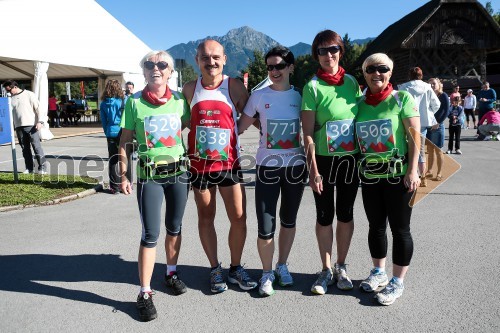 Iva Lozar (520); Miroslav Lujič (838); Tanja Vovko (771); Tatjana Agnič (301); Bernarda Kump (506)