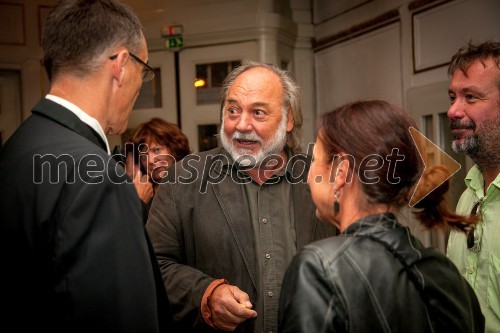 Igor Samobor, direktor Drama SNG Ljubljana; Karpo Godina, režiser