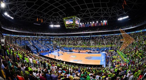 Dvorana Stožice - Eurobasket 2013 Slovenija:Italija