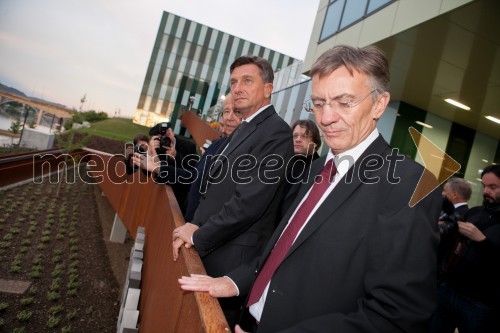 Borut Pahor, predsednik Republike Slovenije; prof. dr. Danijel Rebolj, rektor Univerze v Mariboru