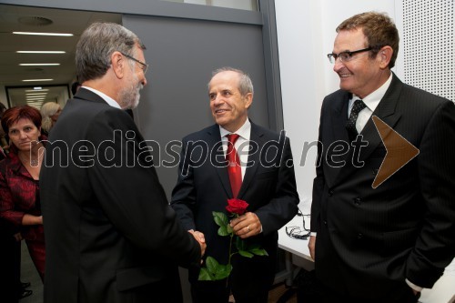 Prof. dr. Ivan Rozman, nekdanji rektor Univerze v Mariboru; Ivan 
Svetlik, rektor Univerze v Ljubljani;  dr. Rasto Ovin, profesor na 
Ekonomsko poslovni fakulteti Maribor