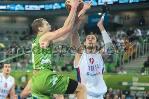 Jaka Blažič, košarkar; Nenad Krstić, košarkar