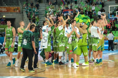 Eurobasket 2013, Slovenija – Srbija