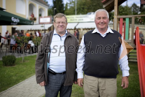 Venčeslav Senekovič, župan občine Pesnica; Roman Mulec , Vinogradništvo Mulec