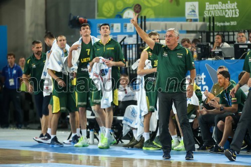 Jonas Kazlauskas, selektor litvanske košarkarske reprezentance