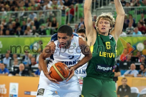 Nicolas Batum, košarkar; Mindaugas Kuzminskas, košarkar