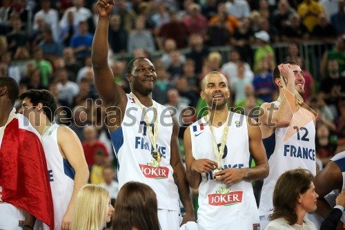 Florent Pietrus, košarkar; Tony Parker, košarkar