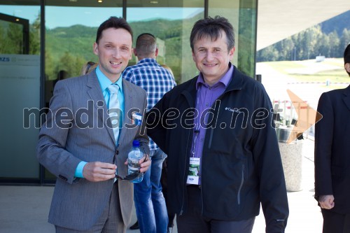 David Jurič, generalni direktor Summit motors Ljubljana; Dušan Rajh,  Avto Rajh d.o.o. Ljutomer - Murska Sobota