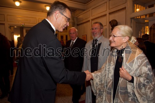 Igor Samobor, direktor Drame; Barbara Berce