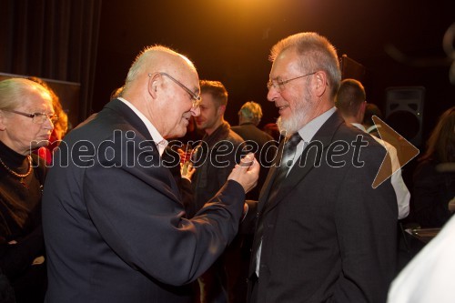 Vasilij Vasko Polič, nekdanji vrhovni sodnik; Aleš Jan, profesor