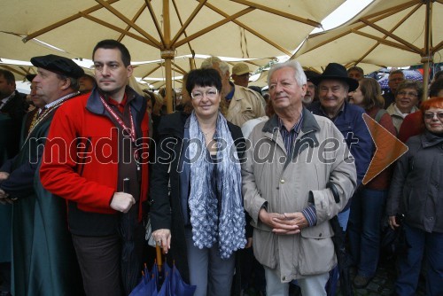 Marko Žula, direktor mestne uprave MOM; Irena Polak Fištravec; ...