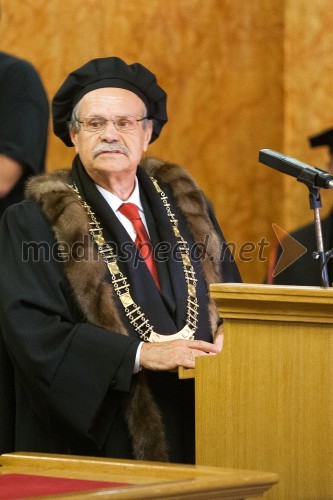 Prof. dr. Radovan Stanislav Pejovnik, nekdanji rektor Univerze v Ljubljani