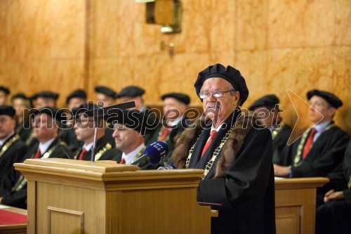 Prof. dr. Radovan Stanislav Pejovnik, nekdanji rektor Univerze v Ljubljani