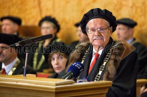 Prof. dr. Radovan Stanislav Pejovnik, nekdanji rektor Univerze v Ljubljani