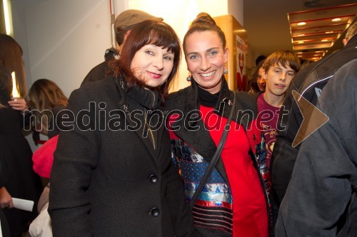 Violeta Tomič, igralka; Alenka Tetičkovič, igralka