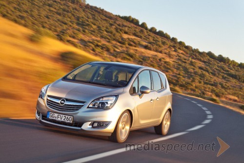 Nova Opel Meriva z novo generacijo motorjev in številnimi drugimi pridobitvami