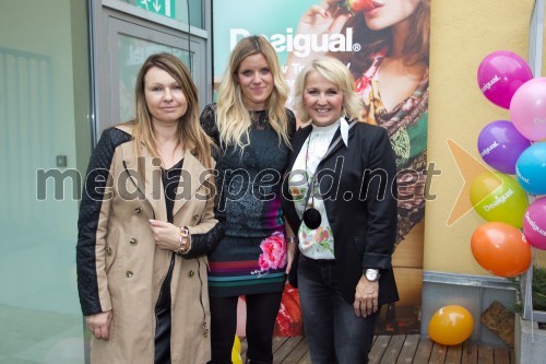 Anja Rupel, pevka; Petra Draškovič Marketing Galerija Emporium; Alenka Godec, pevka