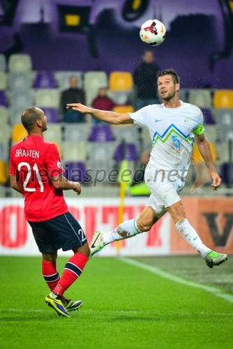 Daniel Braaten, nogometaš; Boštjan Cesar, nogometaš