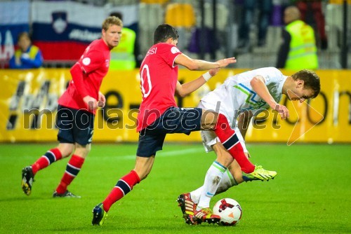 Tarik Elyounoussi, nogometaš; Aleš Mertelj, nogometaš