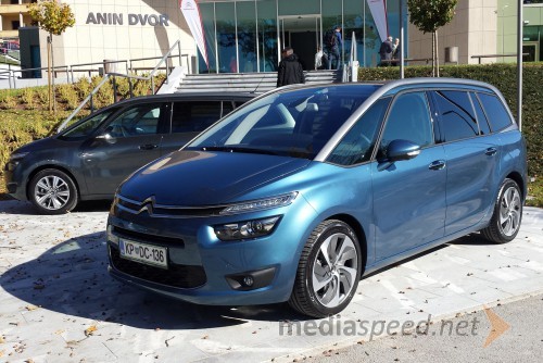 Citroen C4 Grand Picasso, slovenska predstavitev