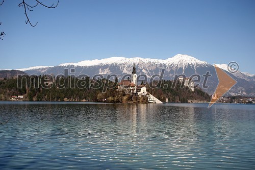 Blejski otok in Blejski grad