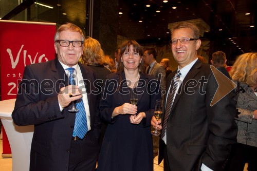 Albert Erman, podjetnik leta 2012; Simona Erman; Nenad Savič