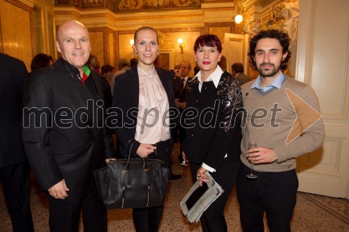 Marijan Jurenc; Ana Jurenc; Bojana Jurenc, menedžerka; Nejc Boljka