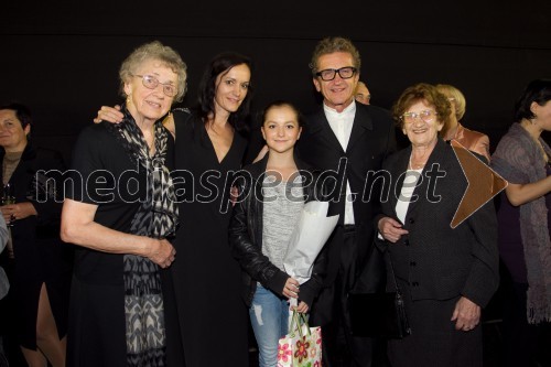 Cecilija Škraban, mag Mateja Gaber, profesorica nemščine; Elena Gaber; Brane Gaber, zdravnik; Leona Gaber