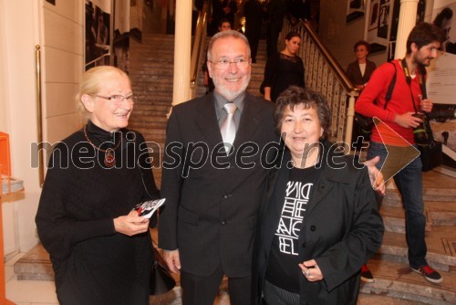 …; Aleš Jan, profesor; Dragica Petrovič, režiserka in producentka