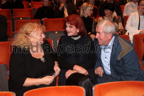 Alenka Cilenšek, igralka; Milena Morača, operna pevka; Jurij Souček, igralec