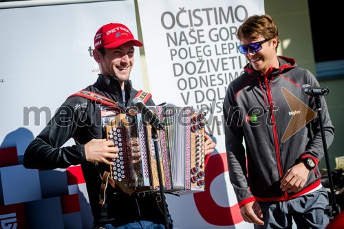 Jakov Fak, biatlonec; Žan Košir, deskar na snegu