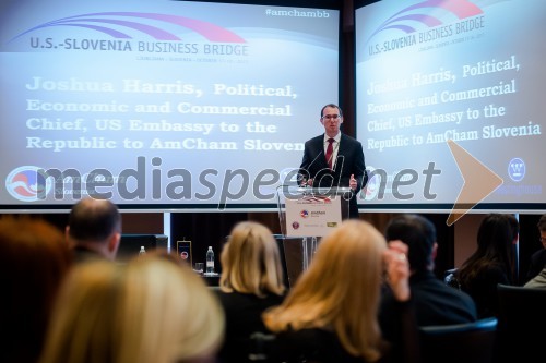 Joshua Harris, Political, Economic and Commercial Chief, US Embassy to the Republic of Slovenia