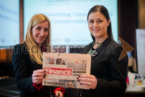 Vida Dolenc Pogačnik, Ameriška gospodarska zbornica (AmCham); Maja Košir, Project Manager, AmCham Slovenia