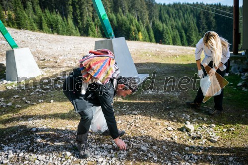 Čistilci na delu