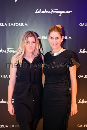 Petra Draškovič, marketing Galerija Emporium; Nina Gaspari, komunikologinja