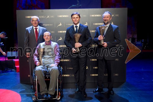 Rudi Kronovšek; Bogdan Kronovšek, Termo-tehnika d.o.o.; mag. Tomaž Lanišek, Knauf Insulation d.o.o.; Rado Luzar, L-Tek d.o.o.