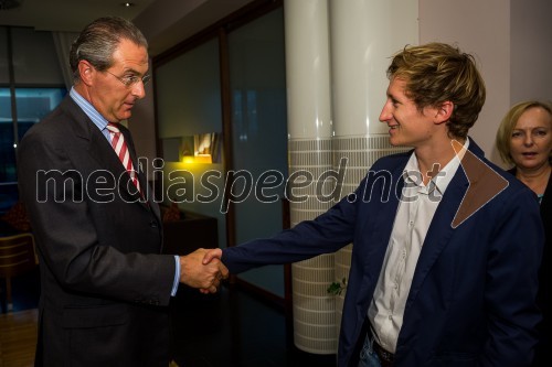 Dr. Clemens Koja, veleposlanik Republike Avstrije v Sloveniji; ...