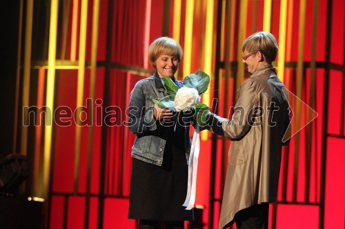 Mateja Koležnik, režiserka; Barbara Orel