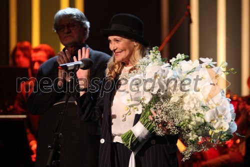 Ivo Svetina, pisatelj; Olga Kacjan, igralka in dobitnica Borštnikovega prstana  2013