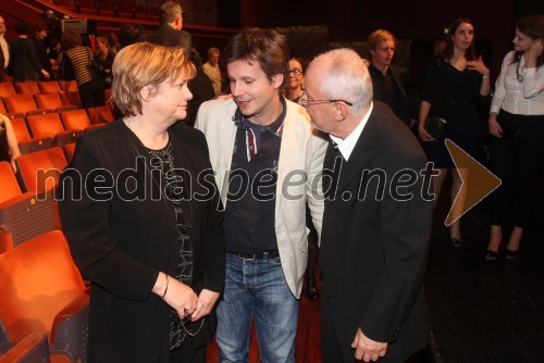 Jelka Ternovšek; Aljoša Ternovšek, igralec; Peter Ternovšek, igralec - dobitnik Borštnikovega prstana 2006