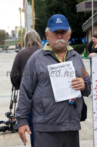 Protesti proti vladi v Mariboru