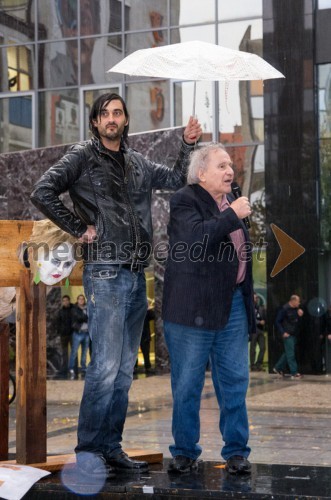 Protesti proti vladi v Mariboru