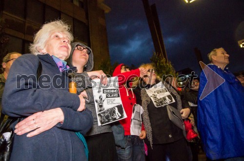 Protesti proti vladi v Mariboru